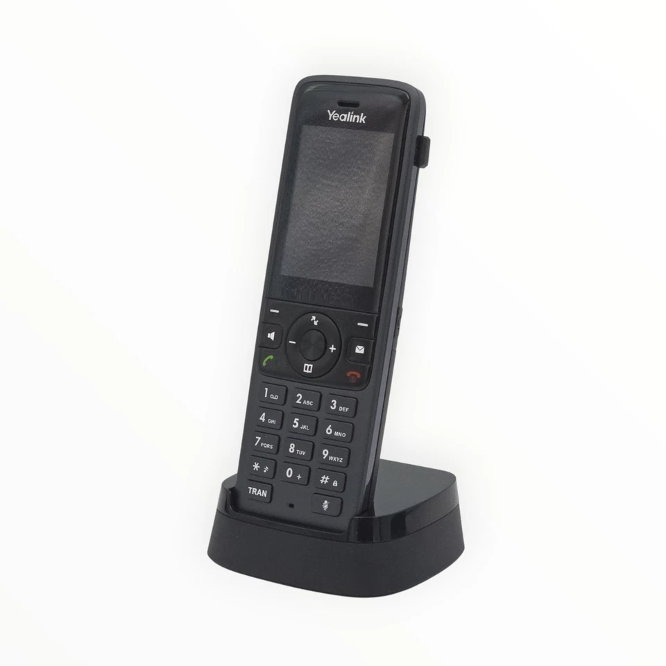 Yealink W78P IP Black TFT Landline Cordless Phone Base Handset - Image 4 of 4