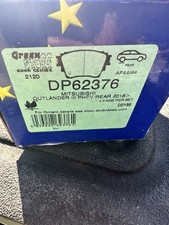 EBC Greenstuff DP62376 Street Performance Rear Brake Pads Jeep Compass