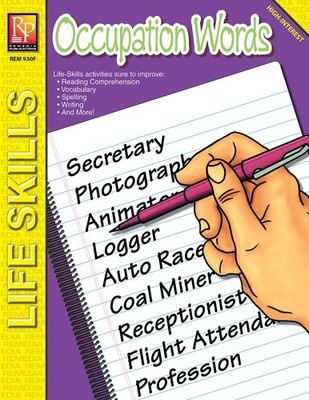 Life-Skill Lessons: Occupation Words | Reproducible Activity Book