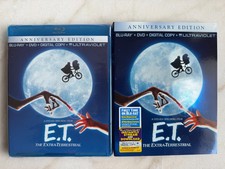 E.T. The Extra Terrestrial (Anniversary Edition) Blu-ray/DVD New Factory Sealed E.T. The Extra Terrestrial (Anniversary Edition) Blu-ray/DVD New Factory Sealed