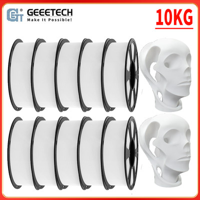 {10PCS}Geeetech 3D Drucker PLA Filament Weiß 1,75mm 1KG/rolle Verbrauchsmaterial