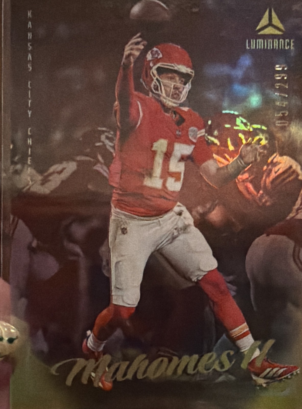 2025 Panini Luminance - Patrick Mahomes II #55 Gold /299