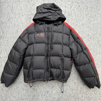 NWOT Ralph Lauren RLX Down Puffer Jacket Mens XL Black Quilted Heavy Winter Coat