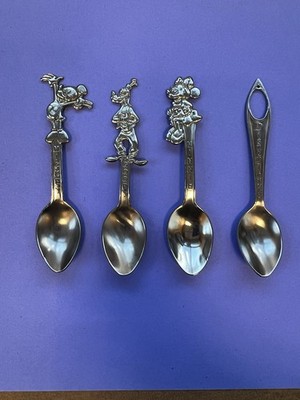 Collectible vintage Walt Disney Spoons- Mickey, Minnie, Goofy