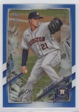 2021 Topps Chrome Ben Baller Edition Blue Refractor 34/75 Zack Greinke #154 n1u