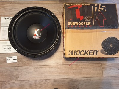 NOS Kicker 15 Inch 8 - Ohm SVC IMPULSE Car Audio Subwoofer