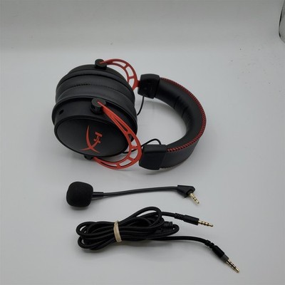 HyperX Cloud Alpha Red Over the Ear Pro Gaming Headset