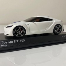 MINICHAMPS Toyota FT HS 1/43 Diecast Model Car White Ready Display Mint