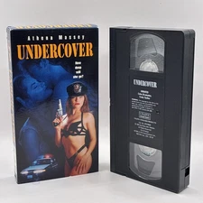 Undercover (1994, VHS, A-Pix Video) Athena Massey Erotic Thriller E2