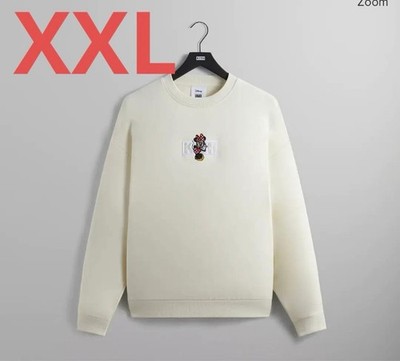 Disney Kith Minnie Crew Neck Sandrift Mickey & Friends Classic Logo Used
