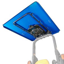 Tractor Canopy With Cooling Fan & Led Lights | Blue |