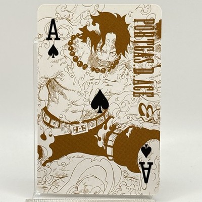 週刊少年ジャンプ JUMP GOLD PLAYING CARD Ace One Piece Film: Gold Playing Cards Ace Spades 2016 Jump Toei