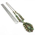 Michael & Rosita Calladitto Signed Navajo Sterling Turquoise Necklace #S5308-3 — photo 7