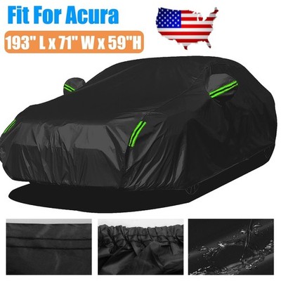 For Acura ILX TSX Full Car Cover Outdoor Waterproof Sun All Weather Protection