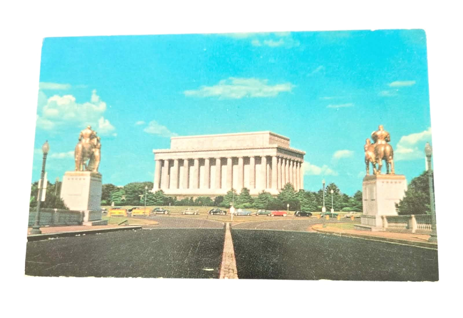 Lincoln Memorial in Washington, D.C. Vintage Postcard Next Day Shipping