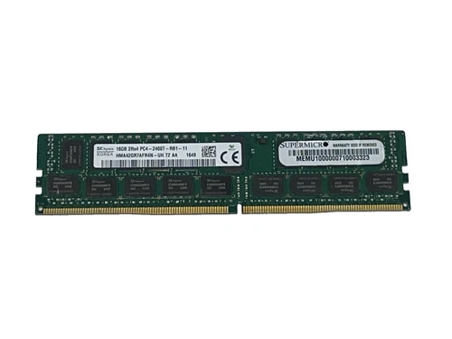 16 GB Sk Hynix HMA42GR7AFR4N-UH / SUPERMICRO PC4-2400T 2Rx4 REG ECC SERVER RAM