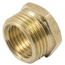 5/8" x 15/32" Thread Hex Bushing Pipe Reducer Connector