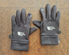 The North Face Black Unisex Etip Gloves Size Youth M