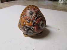 Decorative Peruvian Handmade Handpainted Gourd Napkin Holder
