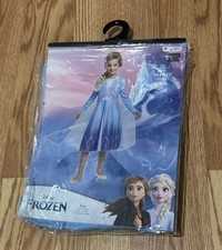 Disney Frozen Kids Elsa Halloween Costume Princess Dress Toddler Girls 3T-4T