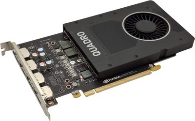 NVIDIA Quadro P2000 4GB GDDR5 Grafikkarte 4 x DisplayPorts