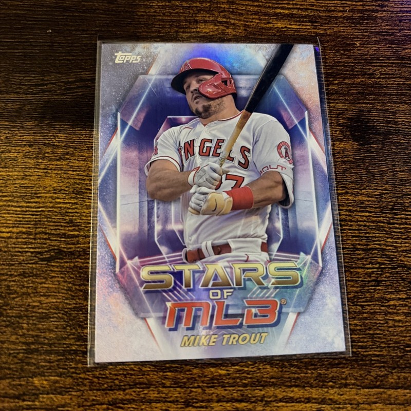 2023 Topps #SMLB-2 Mike Trout Stars of MLB Los Angeles Angels