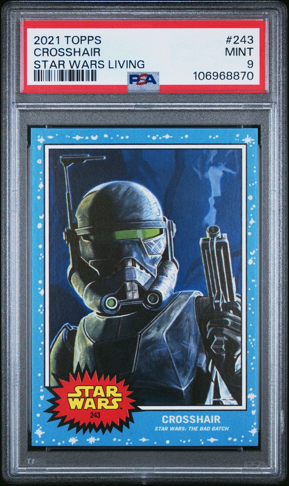 2021 Topps Star Wars Living Set #243 Crosshair PSA 9 Mint 106968870