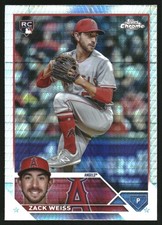 2023 Topps Chrome Update Prism Refractors #USC155 Zack Weiss - BB