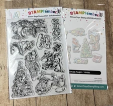 Simon Says Stamp-AALL Create Stamptember 2025 Christmas Magic Stamp/Die Set-New