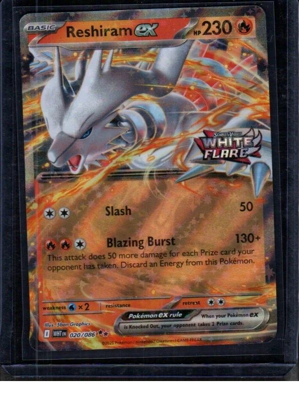 Reshiram Ex for sale | eBay