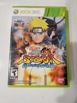 Naruto Shippuden Ultimate Ninja Storm Generations CIB (Xbox 360, 2012) Complete