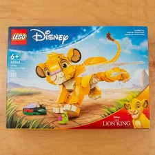 LEGO Disney Simba the Lion King Cub Disney Toy 43243 Brand New READ DESCRIPTION
