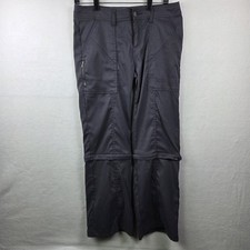 prAna Monarch Convertible Hiking Pant Women's Size 8 Gray Outdoor