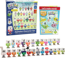 Alphabet Character Set for Kids – the Fun Way to Learn to Read. Designed to Hel