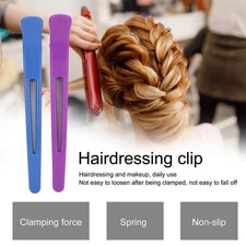 12pcs Makeup Duckbill Hair Clip Hairdressing Partition Sectioning Clips