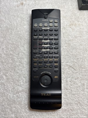 TEAC AV amplifier AG-D8900 genuine remote control TESTED