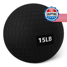Retailer Basics Heavy-Duty Slam Medicine Ball For Exercise Weighted Design 15Lb