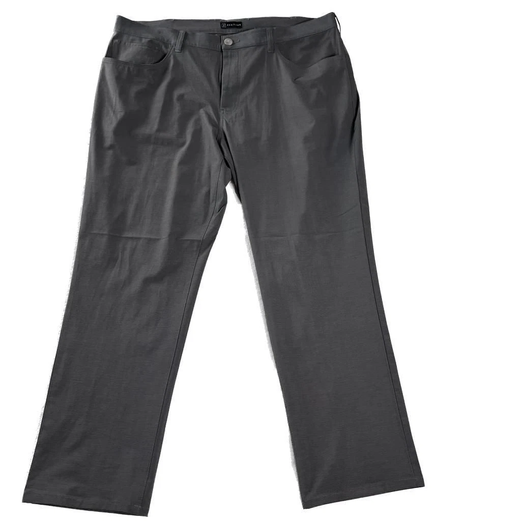 PGA Tour Men’s Golf Pants Gray 40x30 Stretch Performance Straight Fit