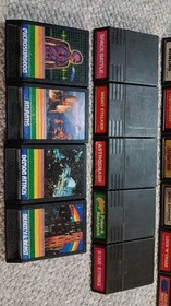Lot of 30 Intelliviison Games, Frogger, Pitfall!, Burgertime and More!