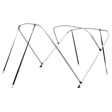 SHADEMATE OV80270 BIMINI TOP 3 BOW ALUMINUM 79-84' W FRAME ONLY MARINE BOAT