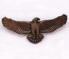 ROMAN EAGLE BIKER MOTORCYCLE ENAMEL PIN BADGE 