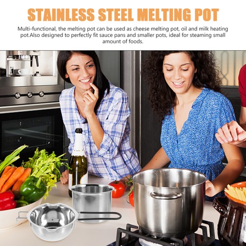 1 Set Chocolate Melting Pot Double Boiler Pot Chocolate Pot - Picture 7 of 12