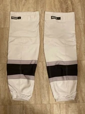 Los Angeles Kings Game Pro Stock Reebok White Socks NHL L