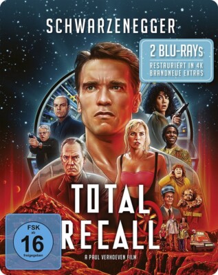 Total Recall Limitierte Uncut Steelbook Edition Restauriert in 4K