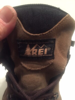 REI Monarch GTX 6 Merrell Mens Brown Black Hiking Boots Size  display picture 2