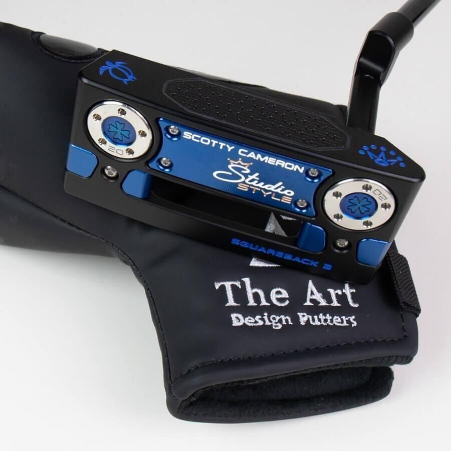 Scotty Cameron Squareback 2 Hawaiian Honu Black & Blue Putter 34in