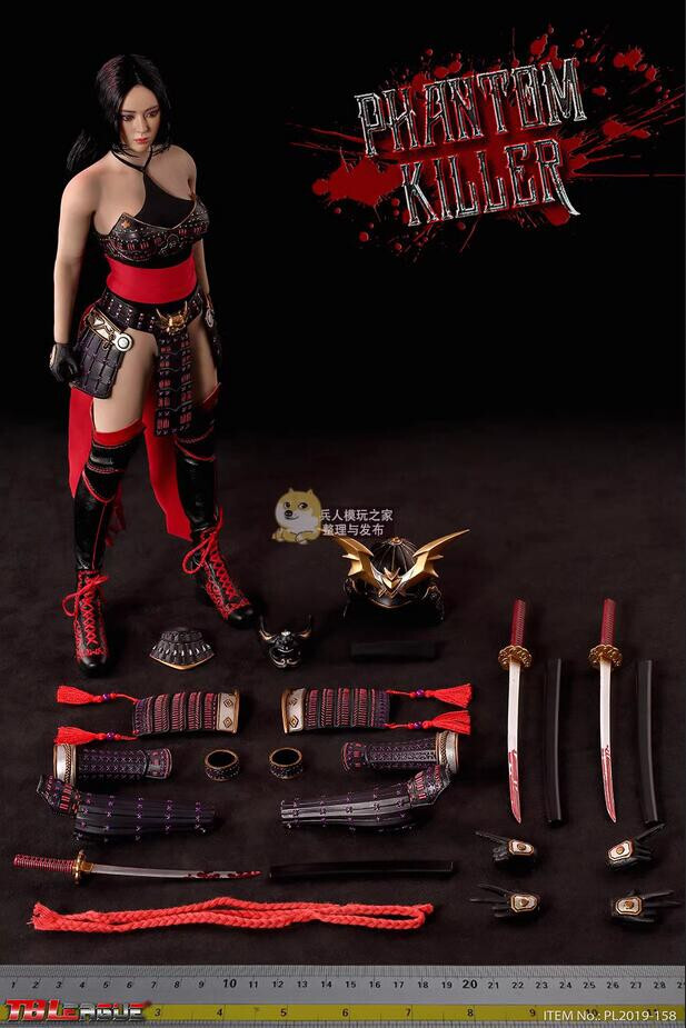 TBLeague Phantom Killer Lady Samurai 1/6 Figure PL2019-158 IN