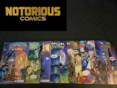Batman Scooby-Doo Mysteries 1-12 Complete Volume 3 Comic Lot Run Set Collection