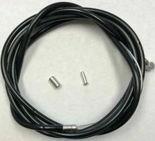 BICYCLE BIKE BRAKE HOUSING W/CABLE 60" X 68" BLACK NEW