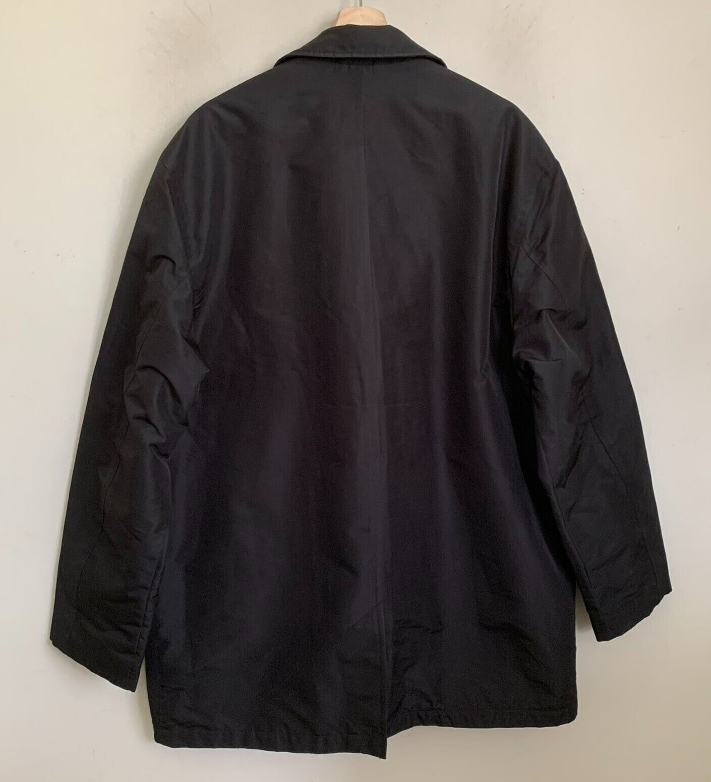 Dockers Jacket Black Collared Buttons Pockets Qui… - image 2